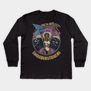 "!THUNDERSTRUCK!" Kids Long Sleeve T-Shirt